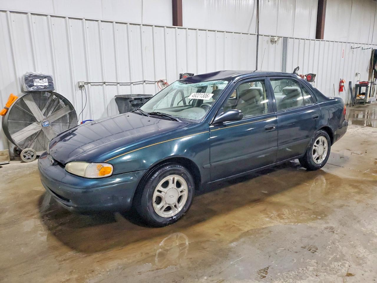 1999 Chevrolet Prizm Lsi, VIN 1Y1SK5483XZ426959 — Roof
