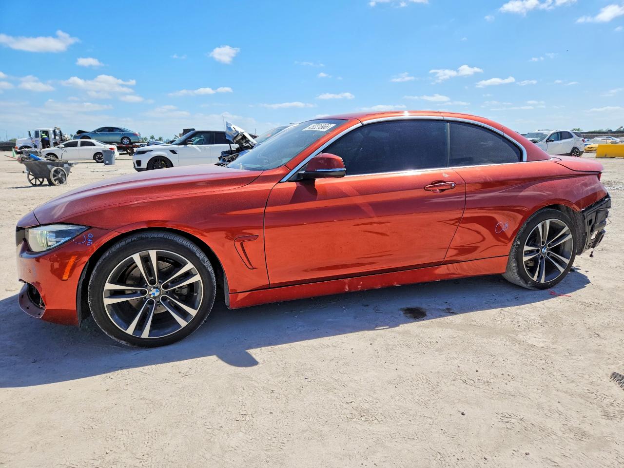 2020 BMW 4 Series 430i, VIN WBA4Z1C01L5P60323 — Rear end