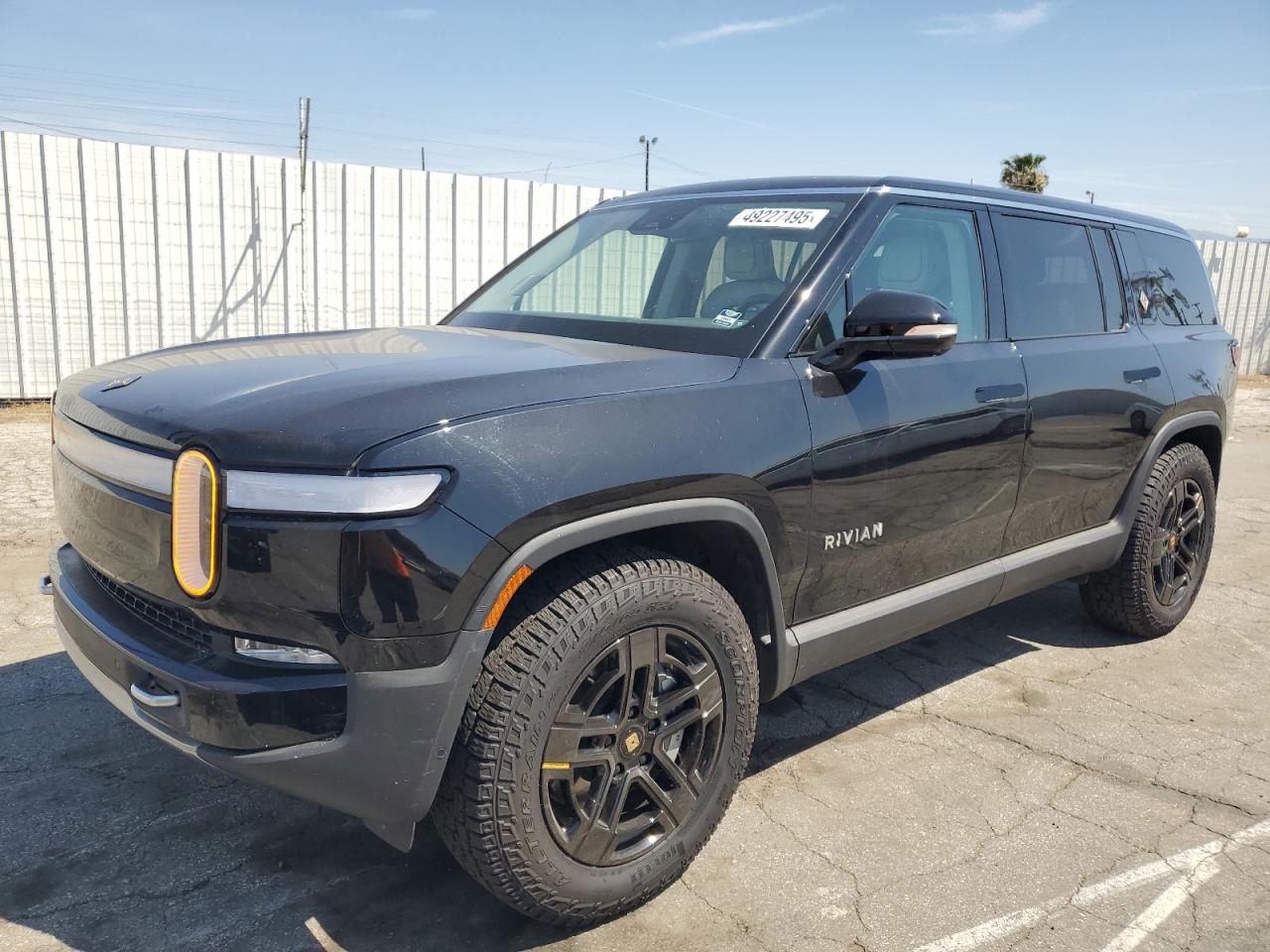 2024 Rivian R1S Adventure, VIN 7PDSGCBA7RN030116 — Burn