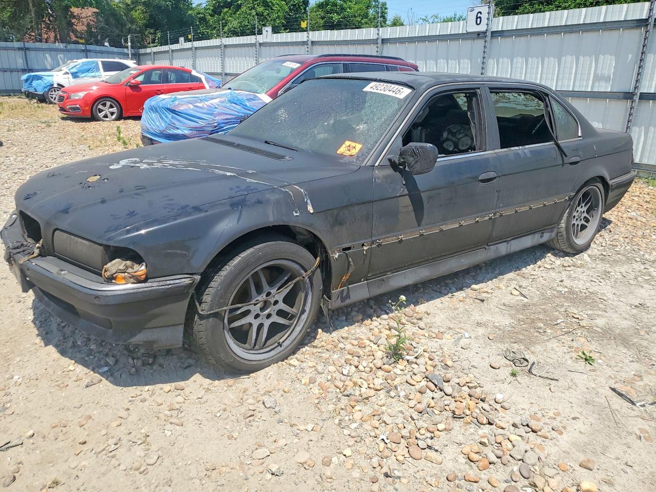 1995 BMW 7 Series 740iL, VIN WBAGJ6329SDH30920 — Burn