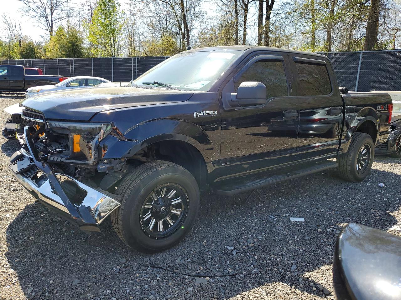 2020 Ford F-150 XLT, VIN 1FTEW1E52LFA96441 — Front end
