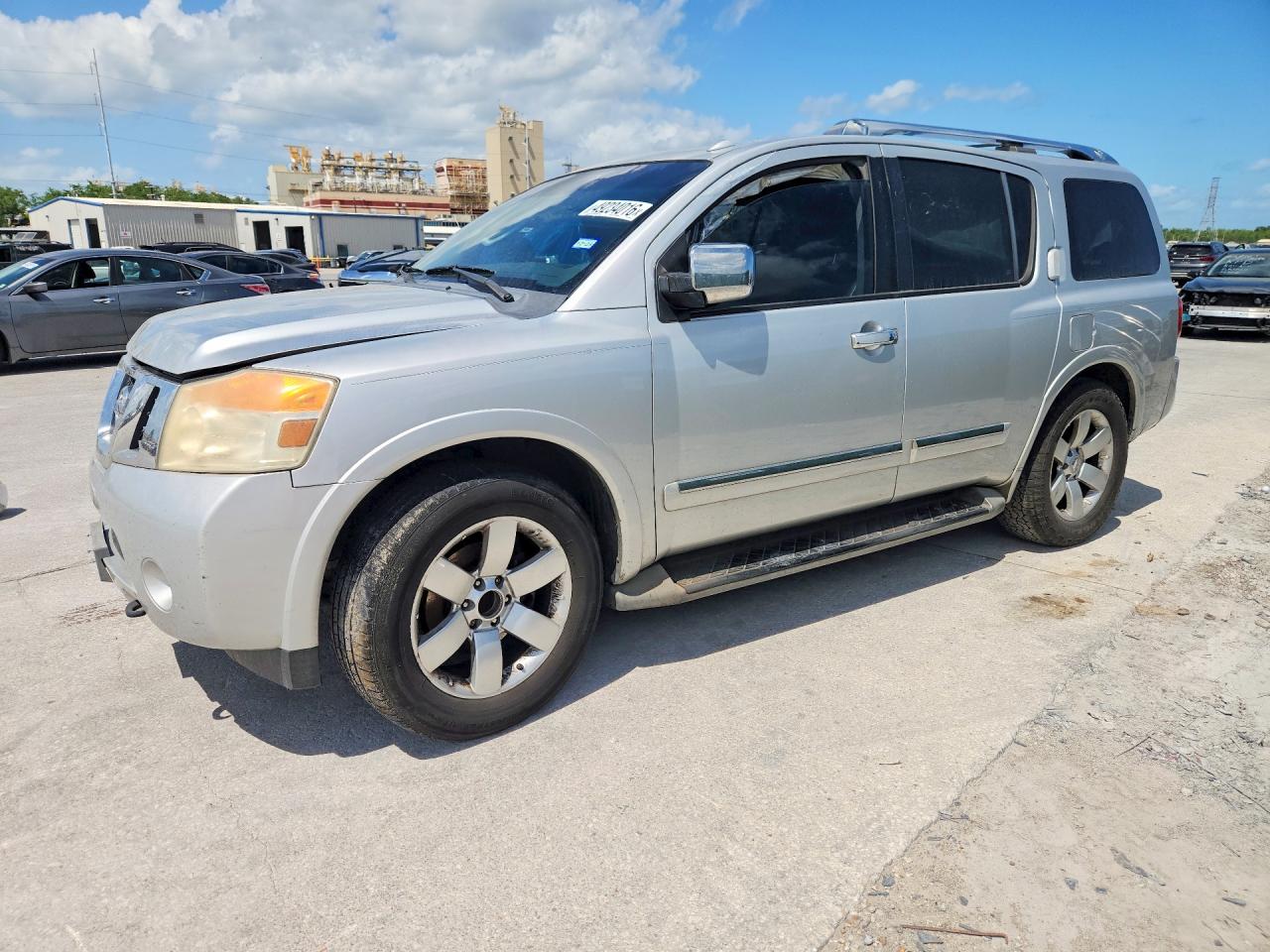2012 Nissan Armada SL, VIN 5N1BA0ND6CN615964 — Undercarriage