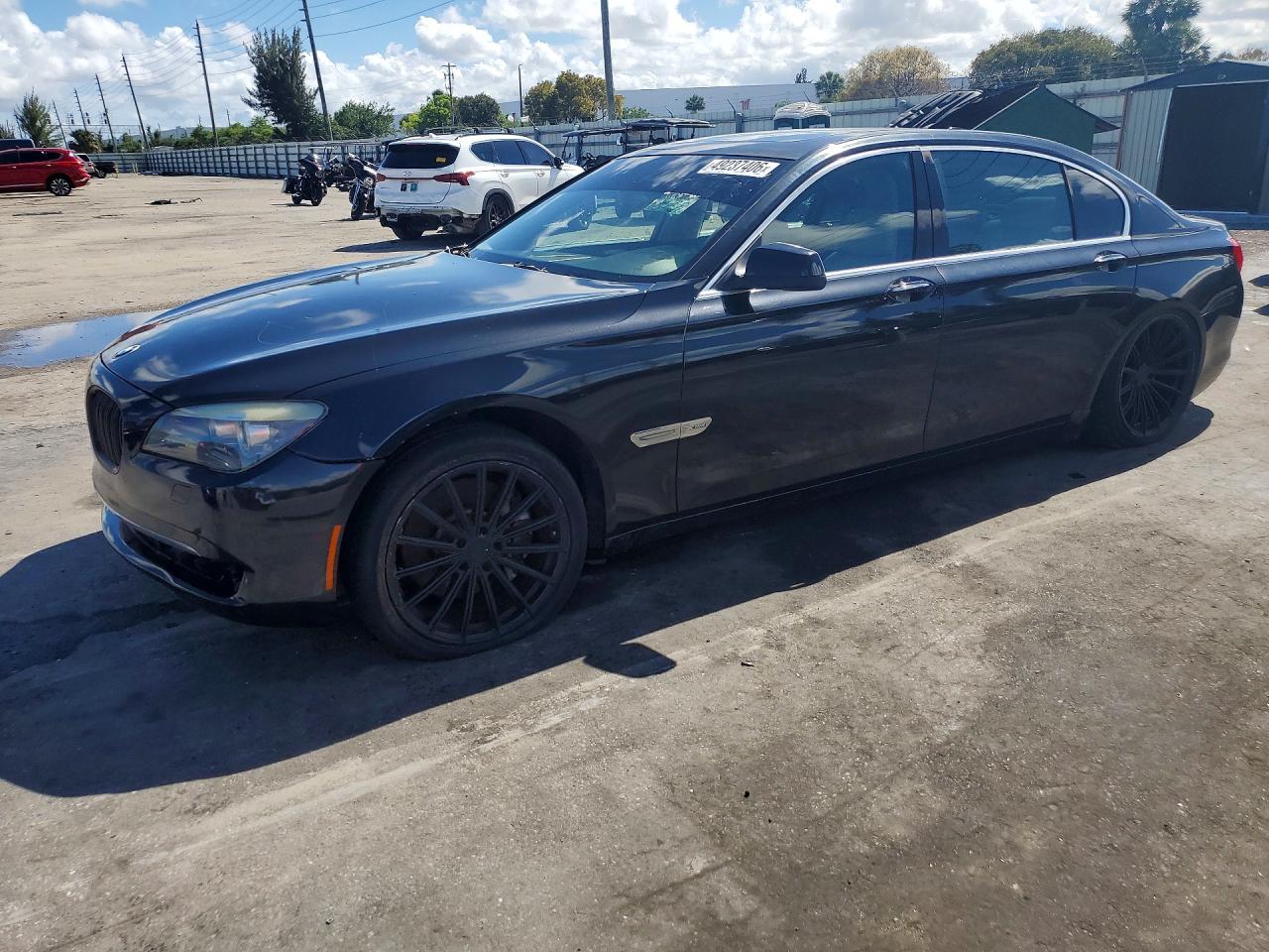 2012 BMW 7 Series 750Li xDrive, VIN WBAKC8C57CC437645 — Partial repair