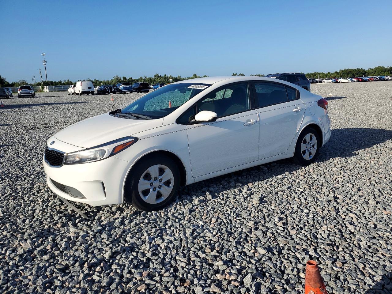 2017 Kia Forte LX, VIN 3KPFK4A76HE138782 — Rear end