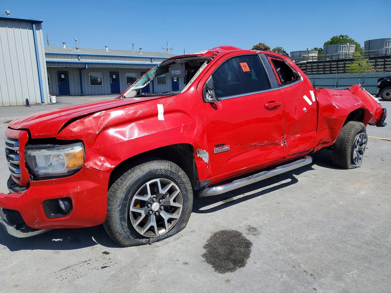 2015 GMC Canyon 4WD SLE, VIN 1GTH6BE3XF1216599 — All over
