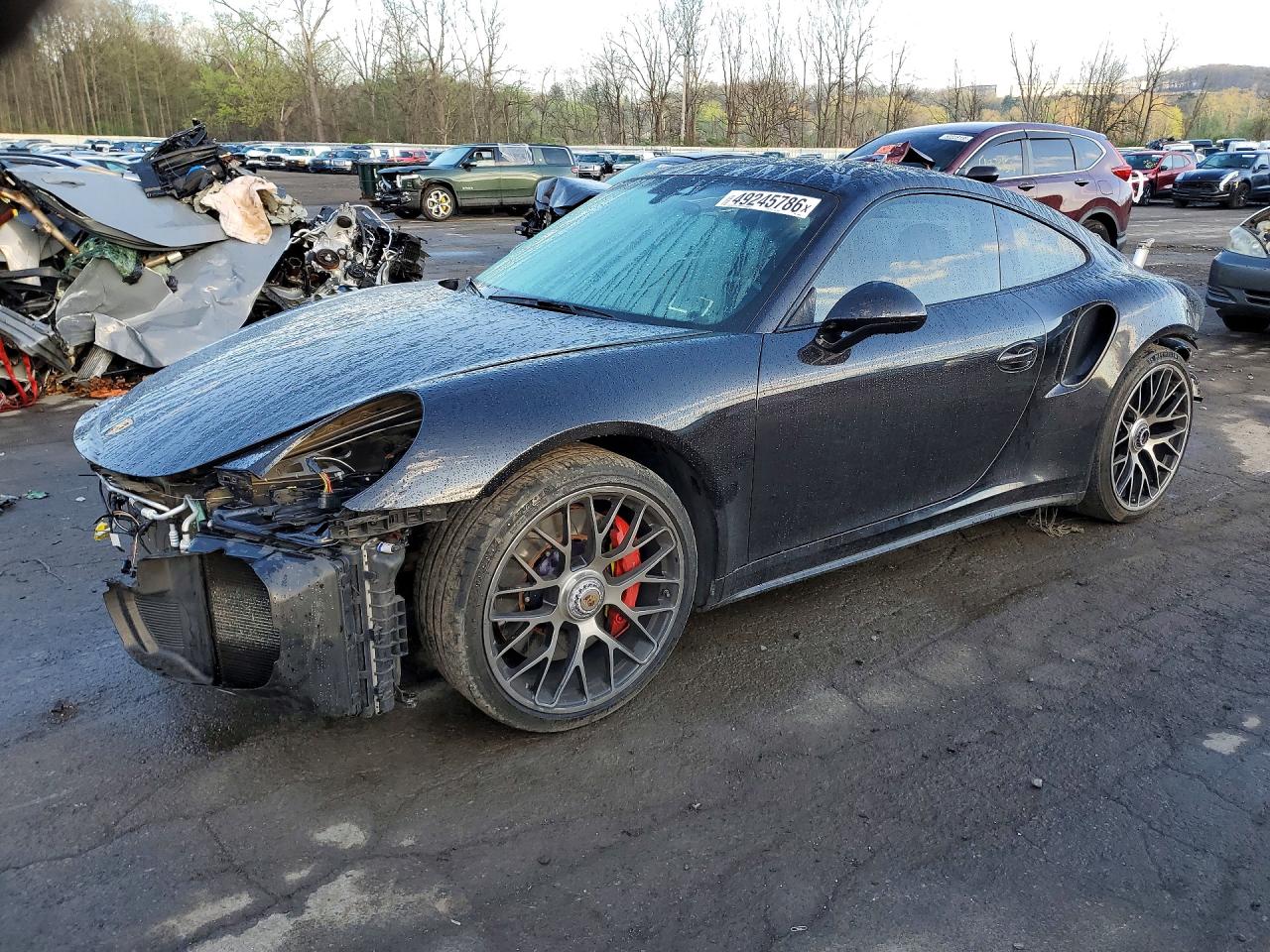 2014 Porsche 911 Turbo, VIN WP0AD2A97ES166996 — Rear end