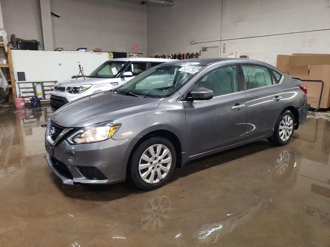 2016 Nissan Sentra SV, VIN 3N1AB7AP0GY311630 — Rear end