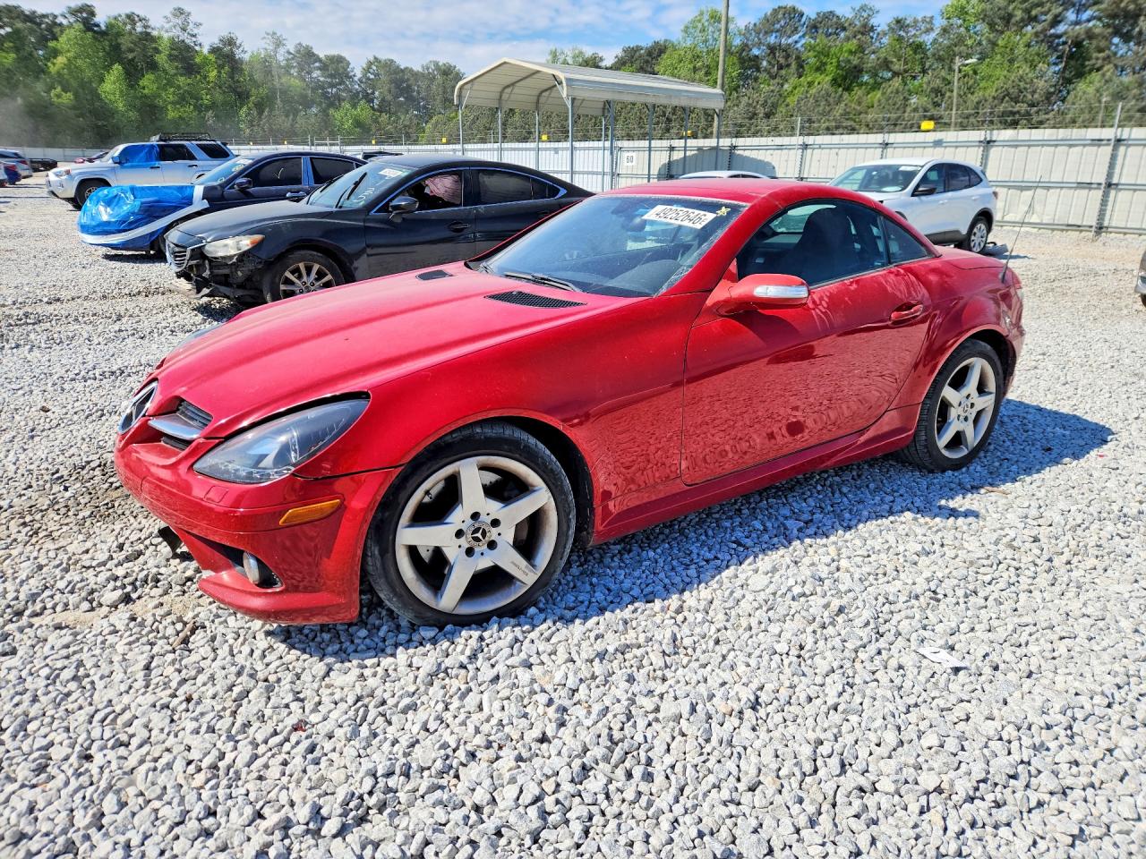 2005 Mercedes-Benz SLK 230/320, VIN WDBWK56F85F038494 — Side