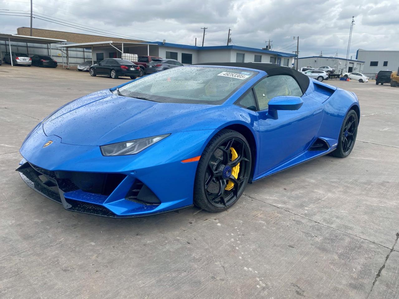 2023 Lamborghini Huracan, VIN ZHWUT4ZF7PLA22359 — Side