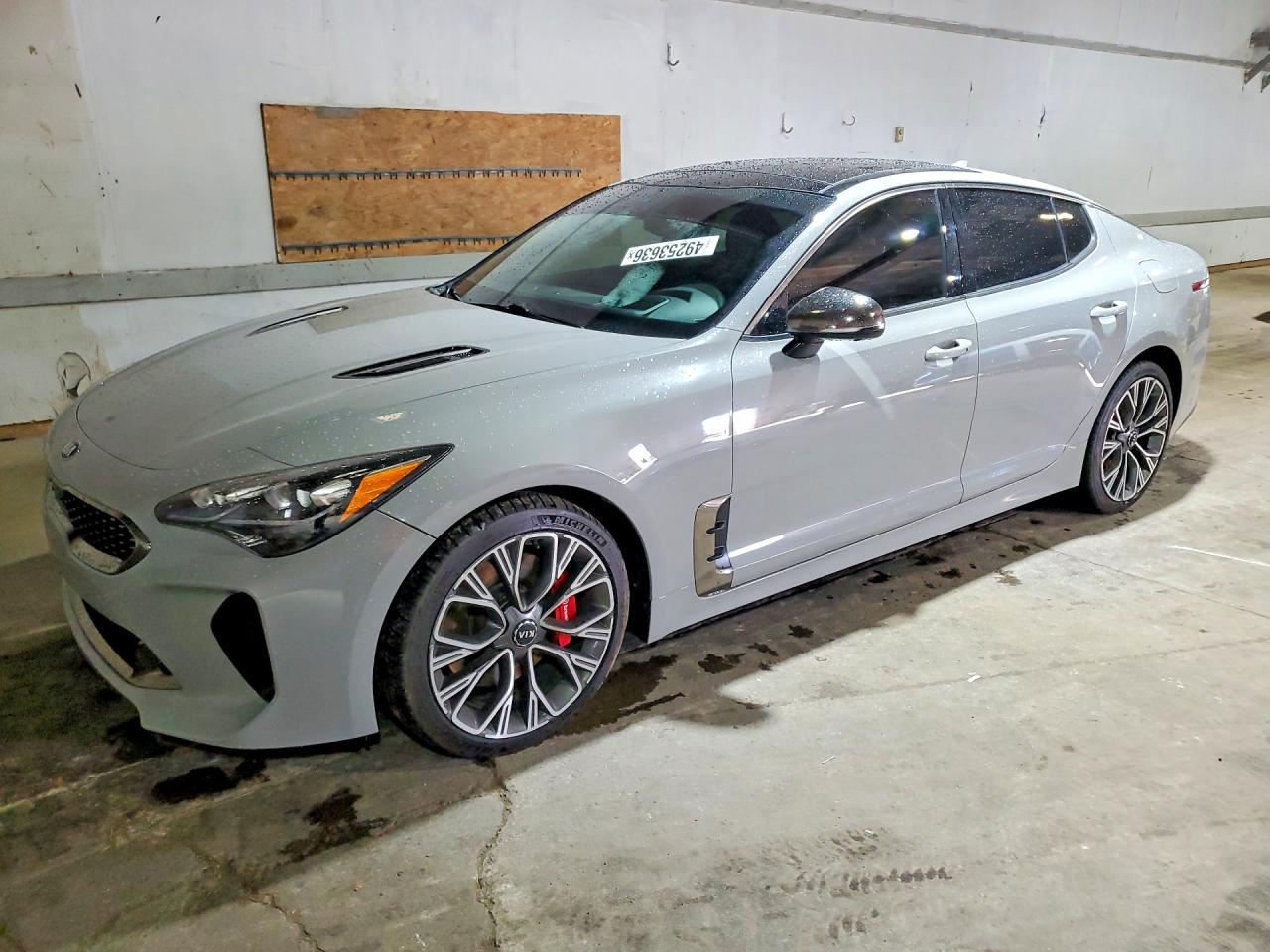 2019 Kia Stinger GT2, VIN KNAE55LC0K6064210 — Water / flood
