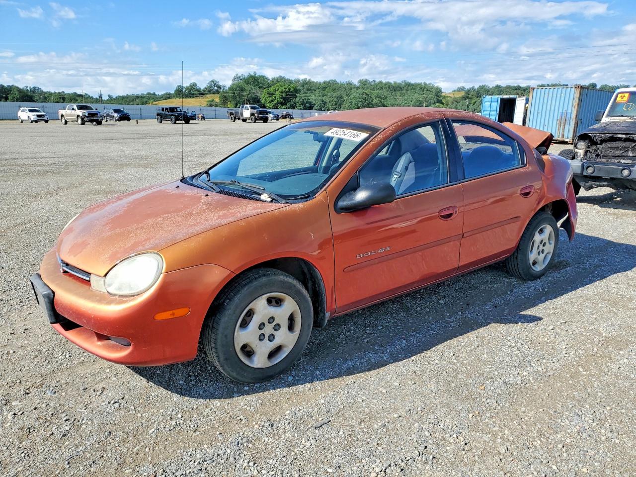 2000 Dodge Neon Highline, VIN 1B3ES46C1YD776961 — Rear end
