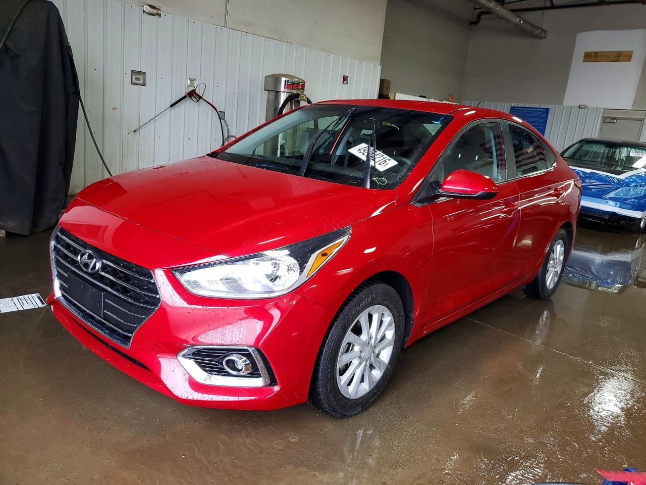 2022 Hyundai Accent SE, VIN 3KPC24A60NE155499 — Hail