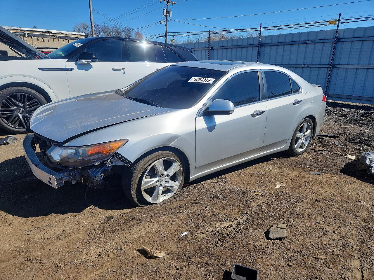 2011 Acura TSX, VIN JH4CU2F67BC016544 — Front end