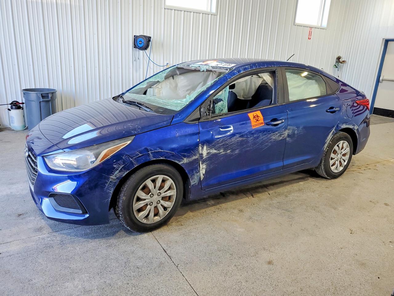 2019 Hyundai Accent SE, VIN 3KPC24A35KE055190 — Side