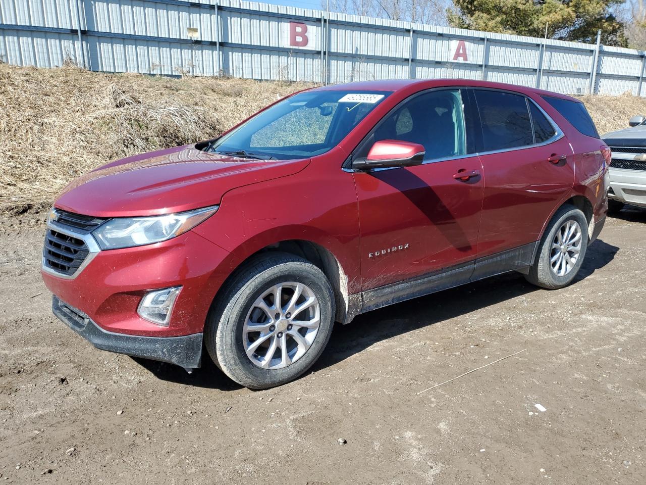 2018 Chevrolet Equinox LT, VIN 3GNAXSEV4JS501121 — Front end