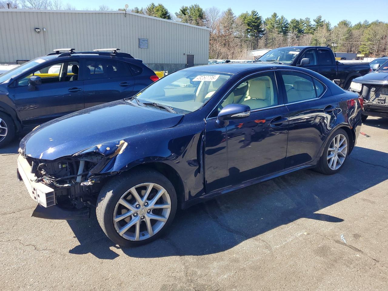 2012 Lexus IS 250, VIN JTHCF5C25C5052879 — Front end