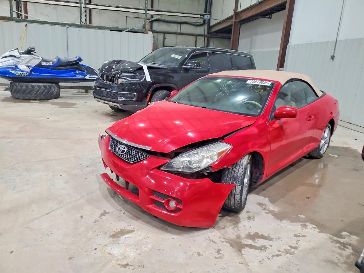 2008 Toyota Solara SLE, VIN 4T1FA38P48U146461 — Front end