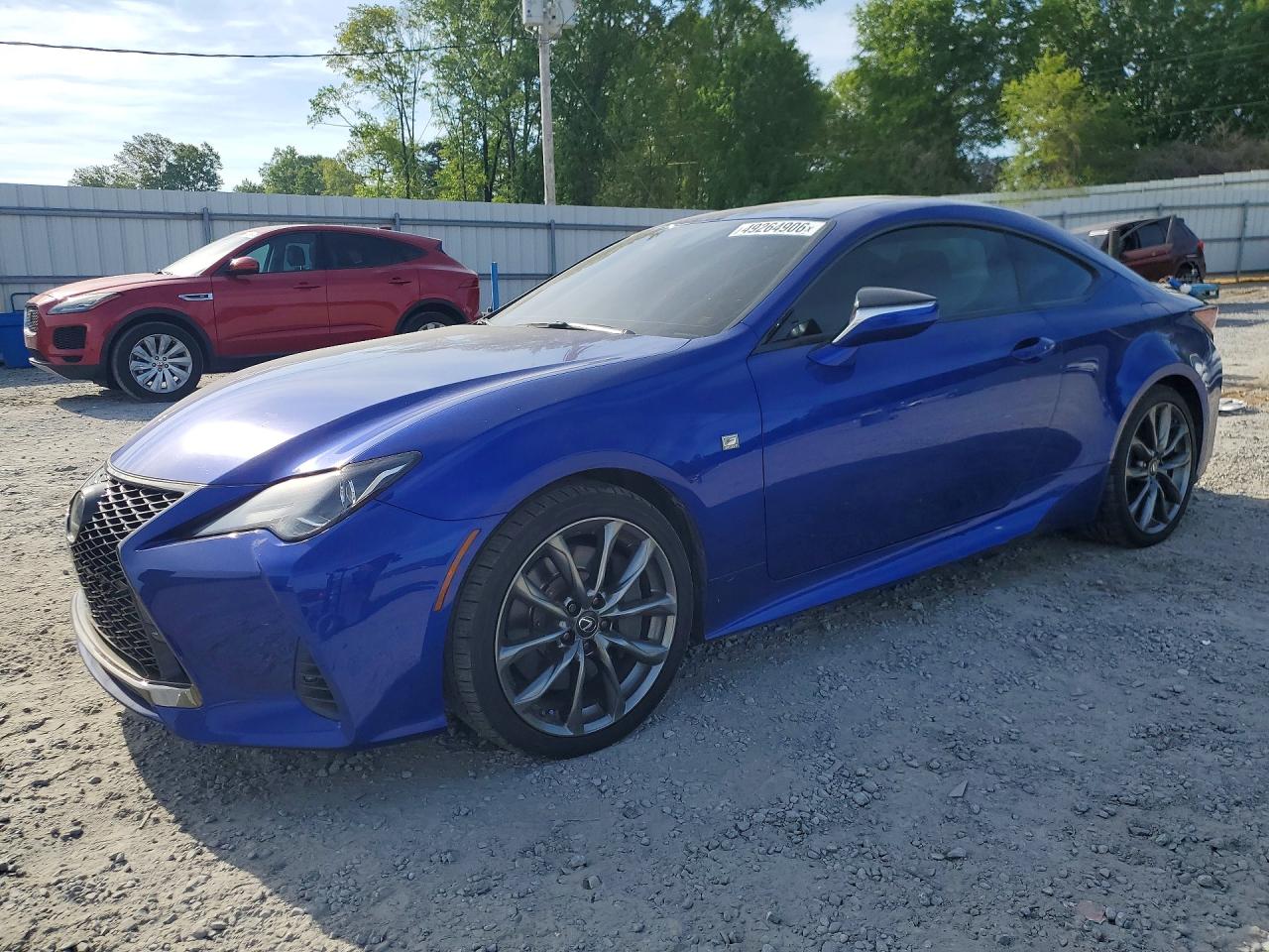 2019 Lexus RC 300 F Sport, VIN JTHHA5BC7K5010033 — Rear end