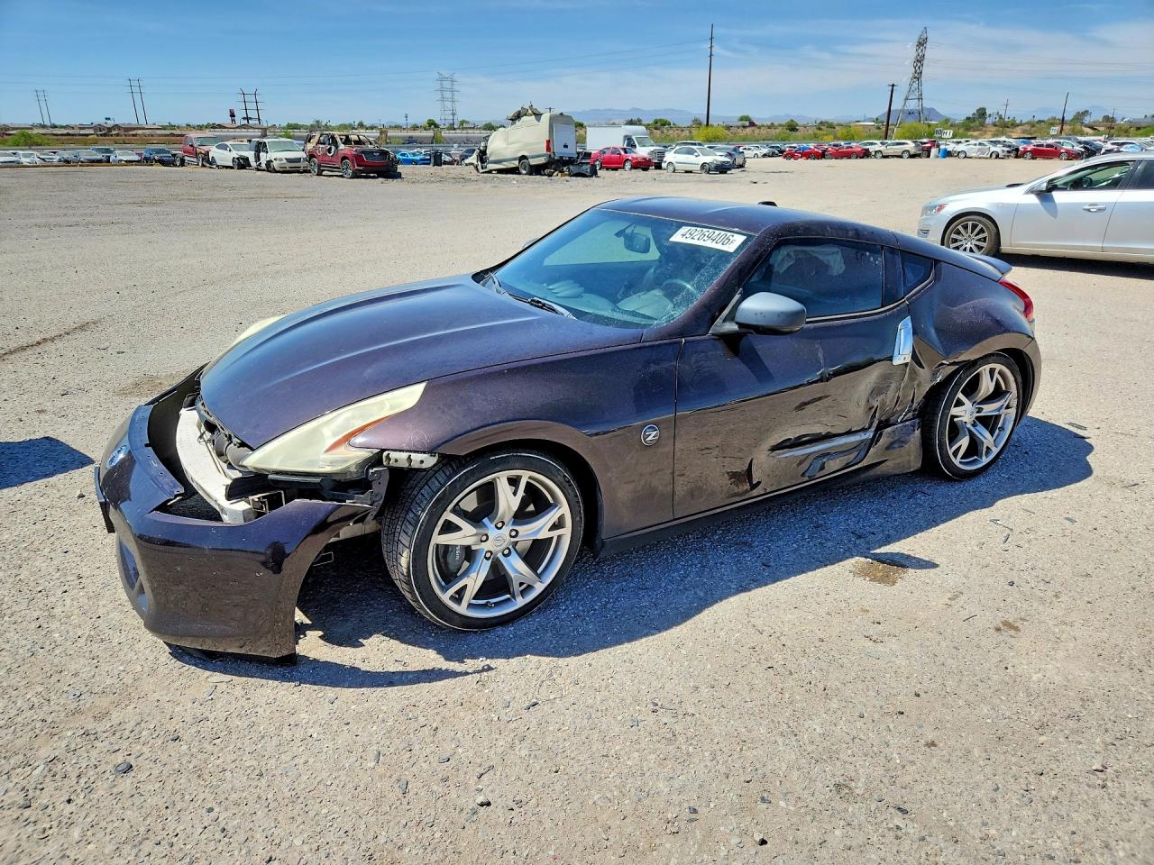 2012 Nissan 370Z Touring, VIN JN1AZ4EH3CM564368 — Front end