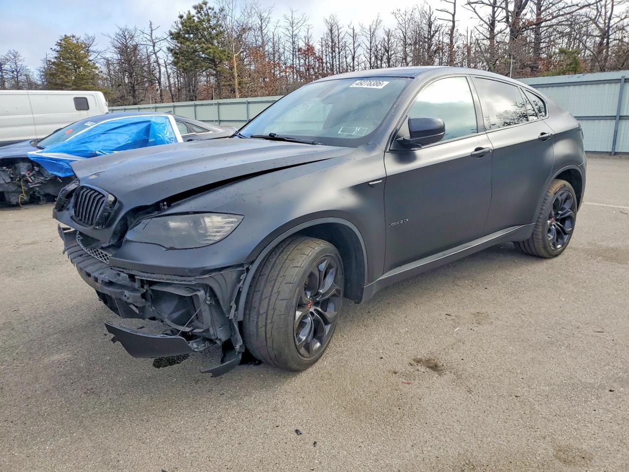 2013 BMW X6 xDrive50i, VIN 5UXFG8C56DL591319 — Front end