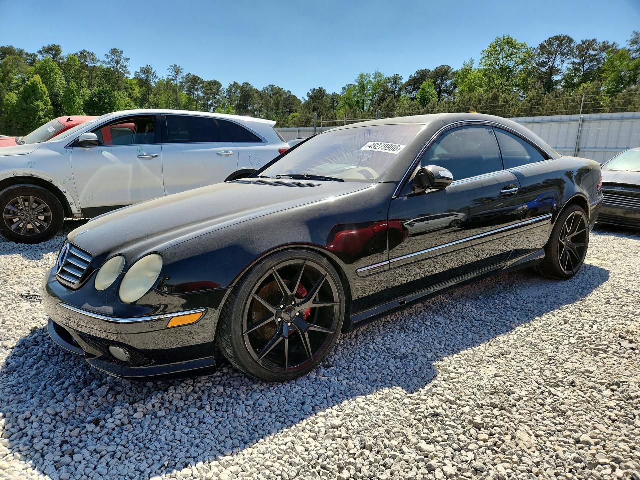 2003 Mercedes-Benz CL 500, VIN WDBPJ75JX3A034725 — Front end