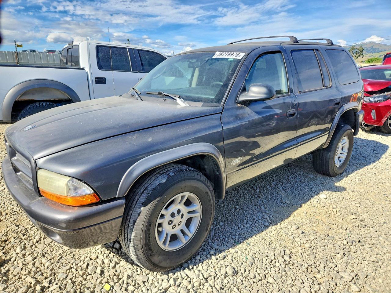 2002 Dodge Durango Sport, VIN 1B4HR38N22F163711 — Rear end
