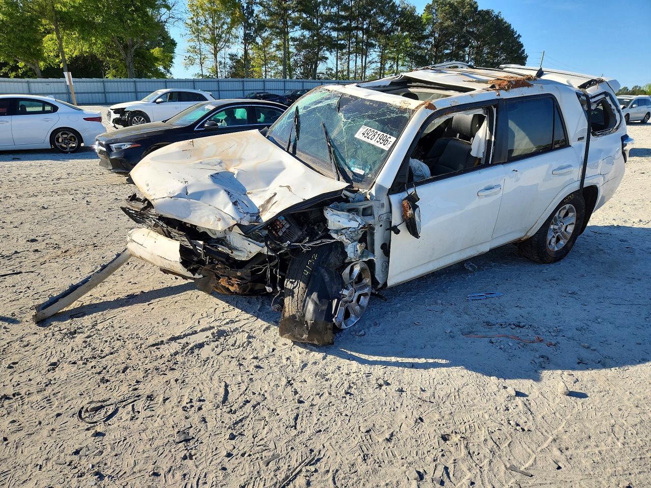 2023 Toyota 4Runner SR5 Premium, VIN JTEFU5JRXP5286683 — Rollover
