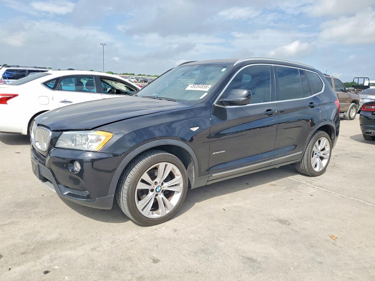 2012 BMW X3 35i, VIN 5UXWX7C56CL735931 — Бок