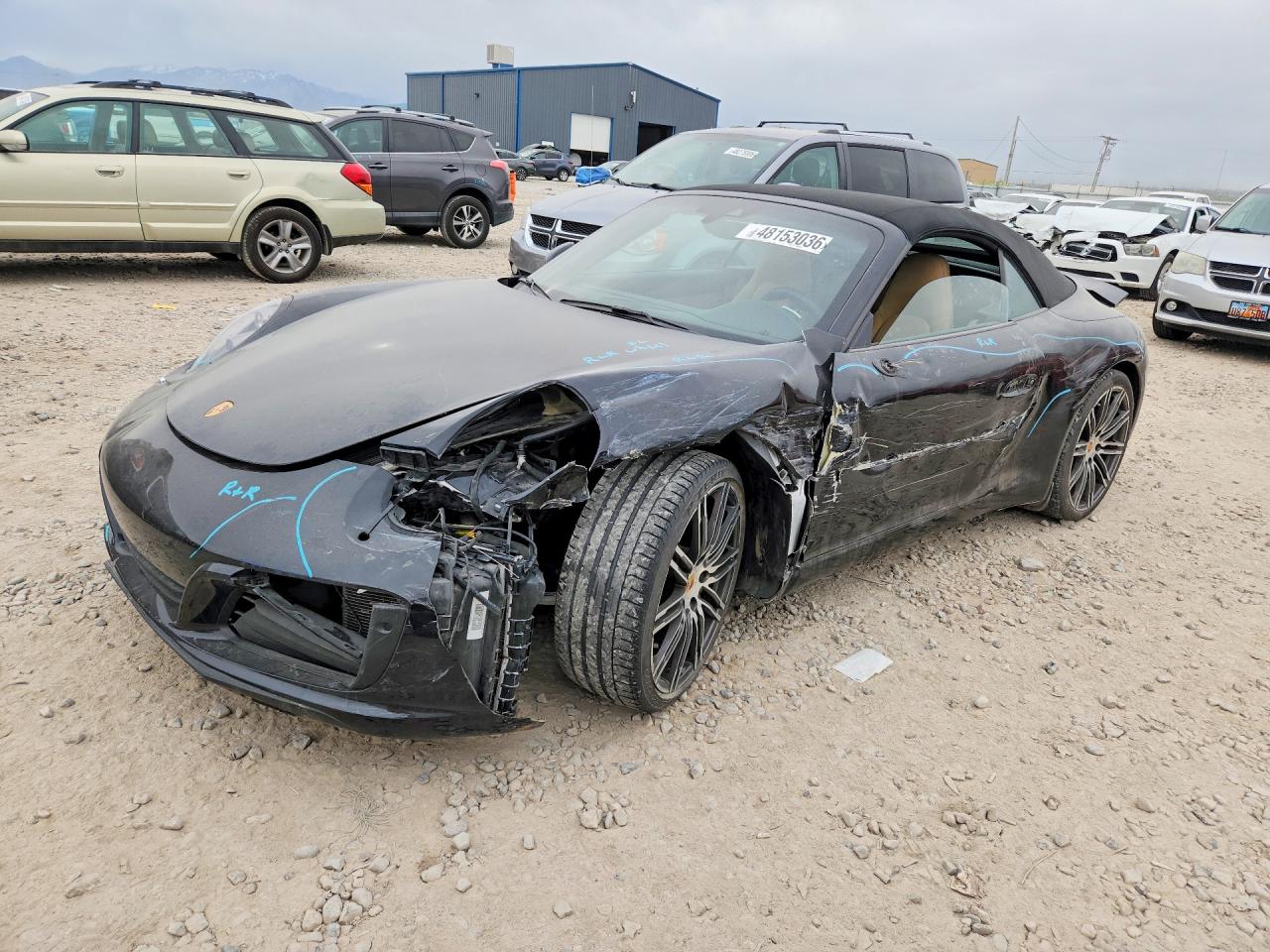 2017 Porsche 911 Carrera, VIN WP0CA2A94HS141866 — Front end