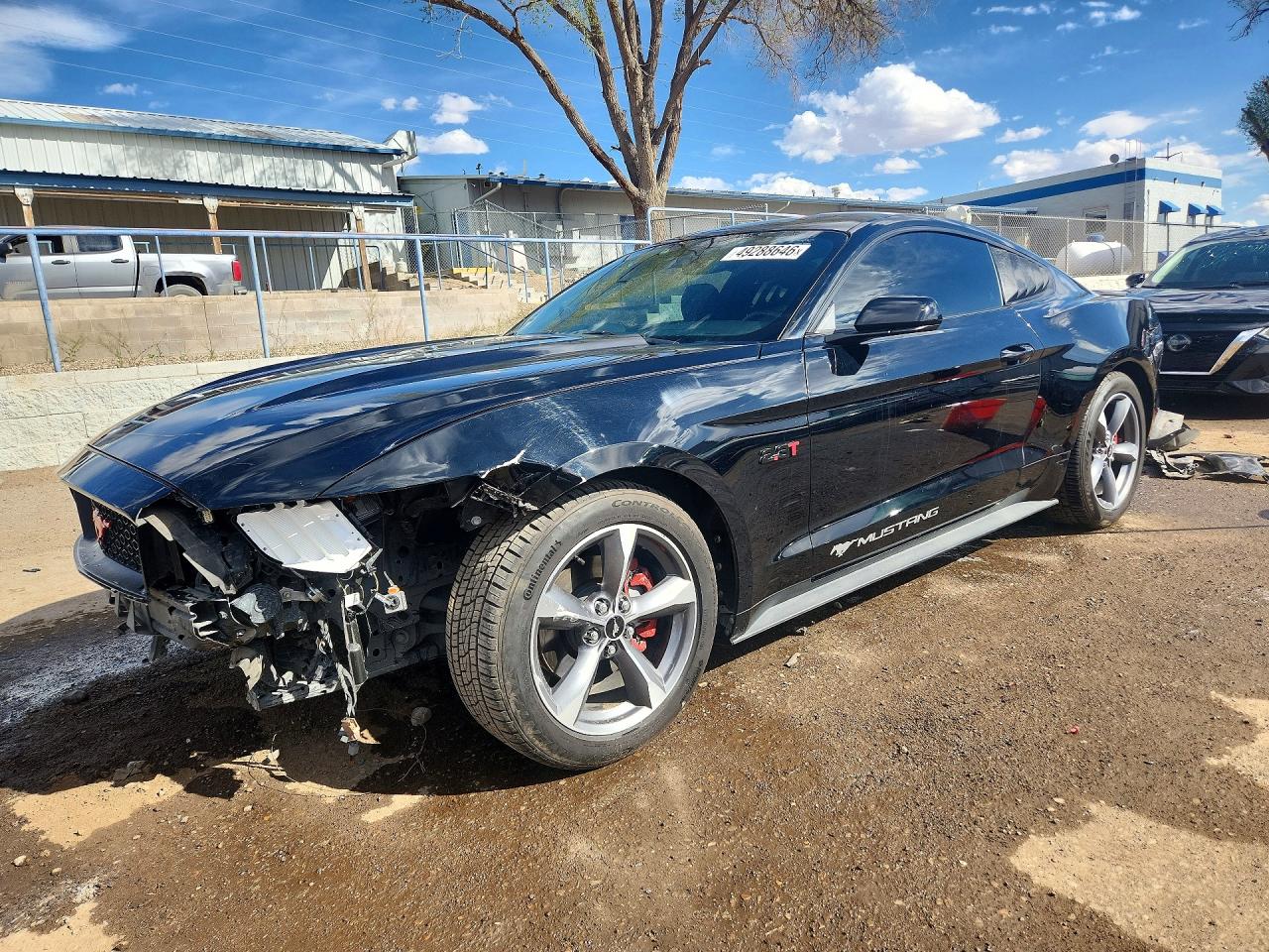 2016 Ford Mustang EcoBoost Premium, VIN 1FA6P8TH3G5256254 — Front end