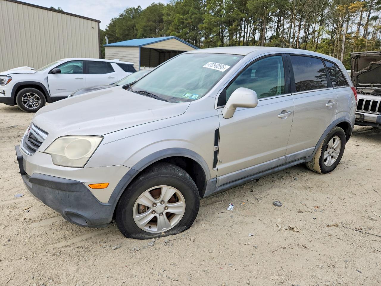 2008 Saturn VUE XE, VIN 3GSDL43N38S556612 — Undercarriage
