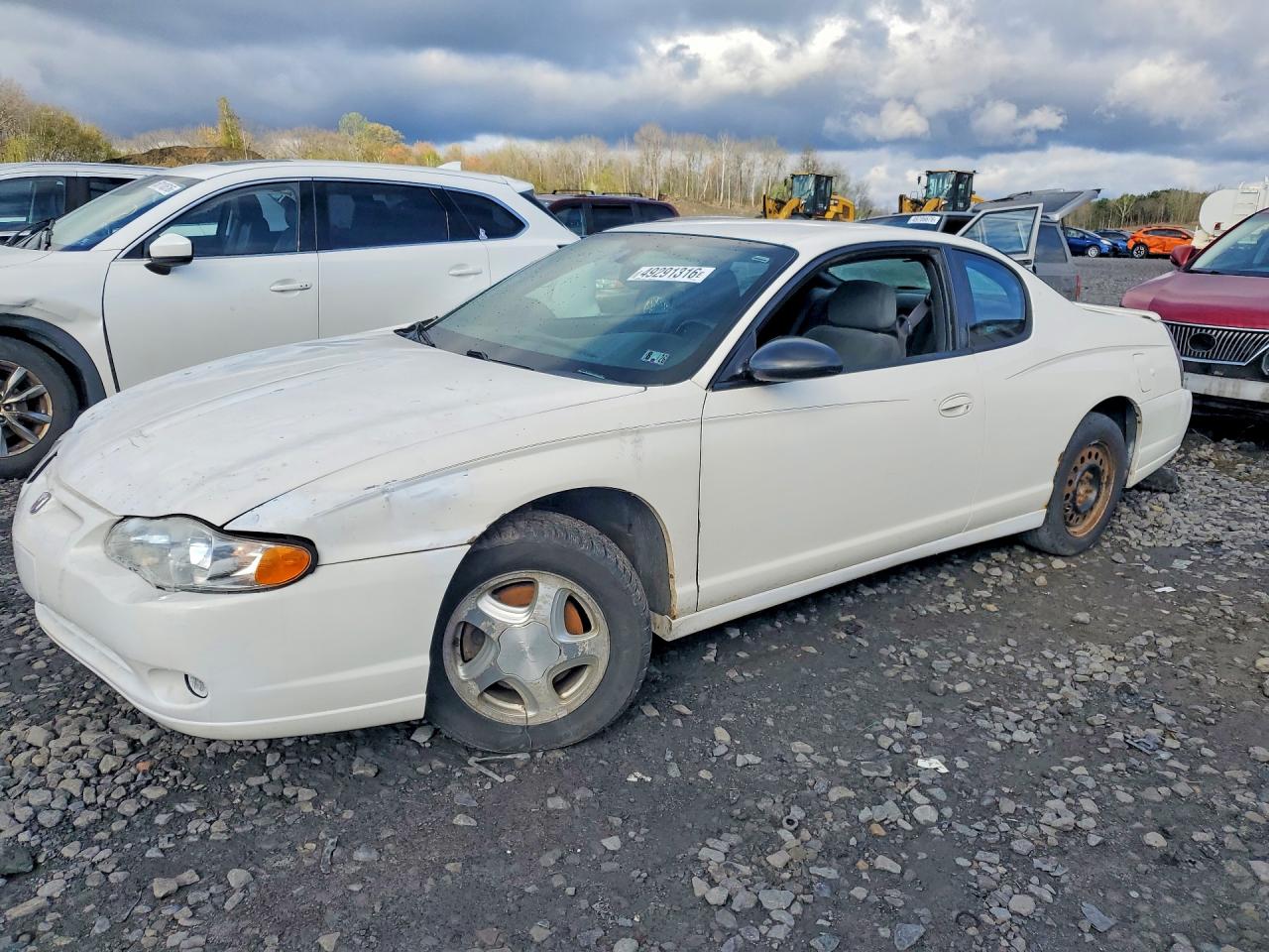 2005 Chevrolet Monte Carlo LT, VIN 2G1WX12K459317246 — Side