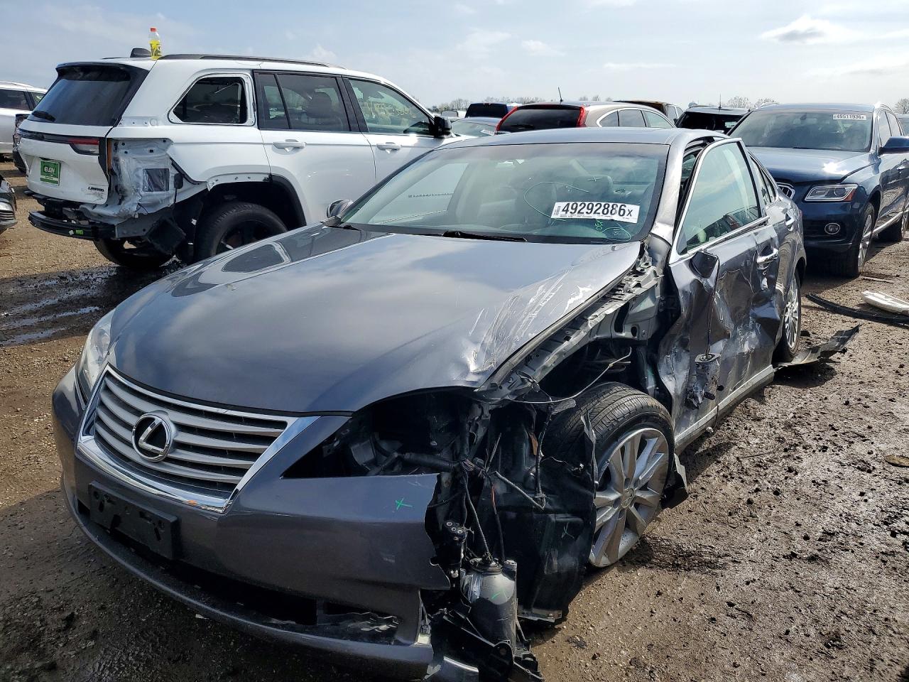2012 Lexus ES 330, VIN JTHBK1EG9C2476821 — Front end