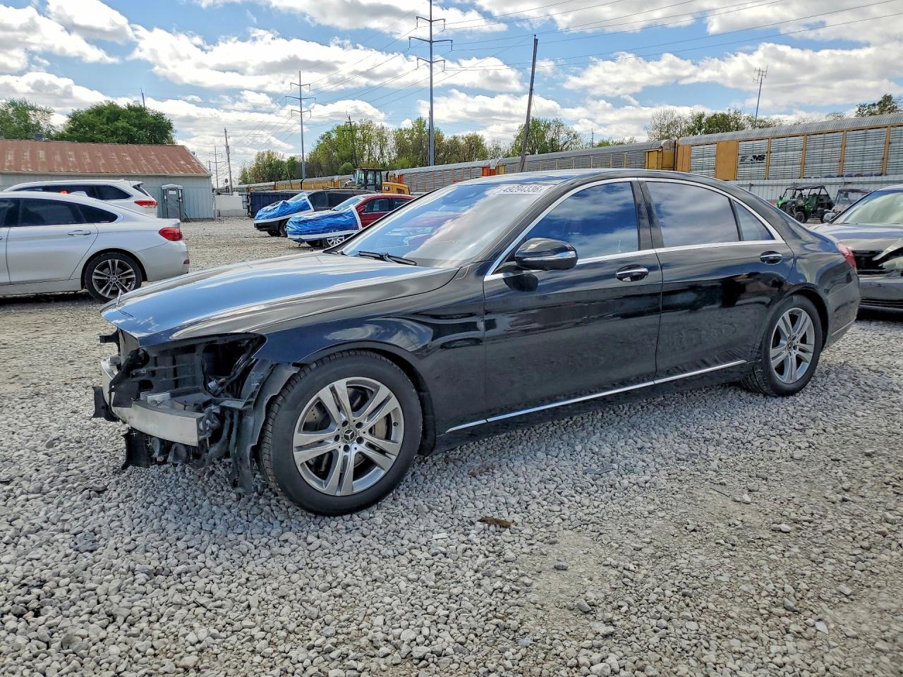 2019 Mercedes-Benz S 450, VIN WDDUG6EB8KA481984 — Front end
