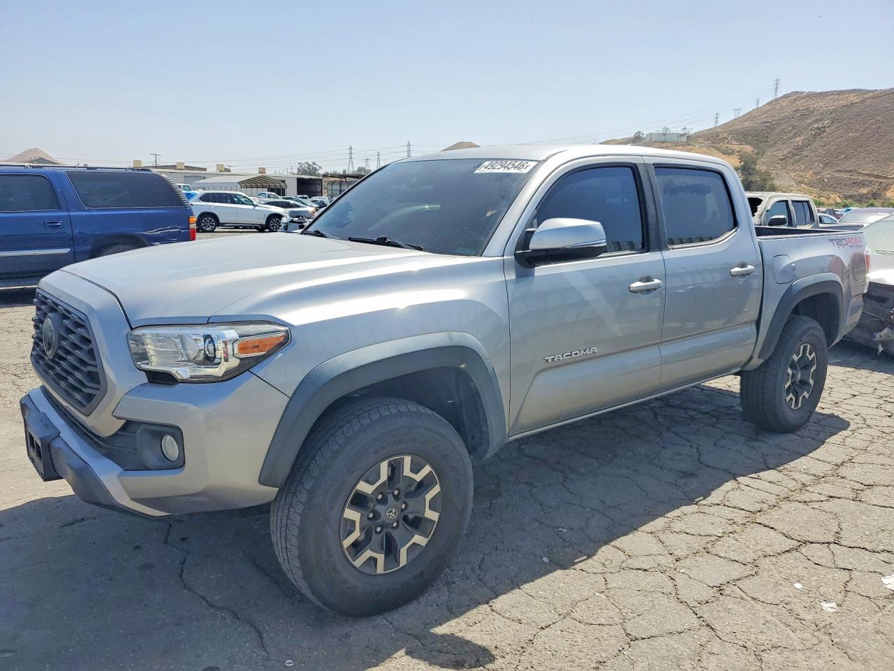 2021 Toyota Tacoma TRD Off Road, VIN 3TMCZ5AN1MM399434 — Rear end