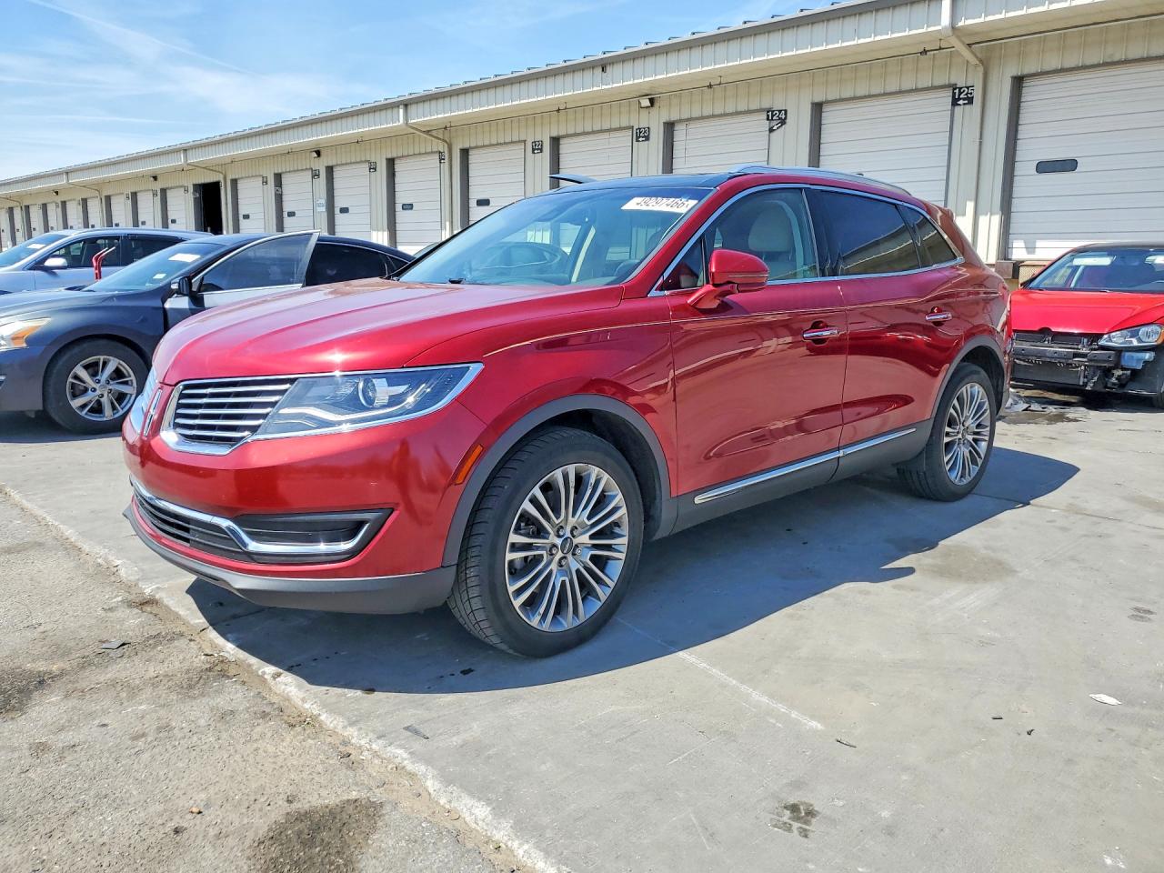2018 Lincoln MKX Reserve, VIN 2LMPJ8LR2JBL19615 — Roof
