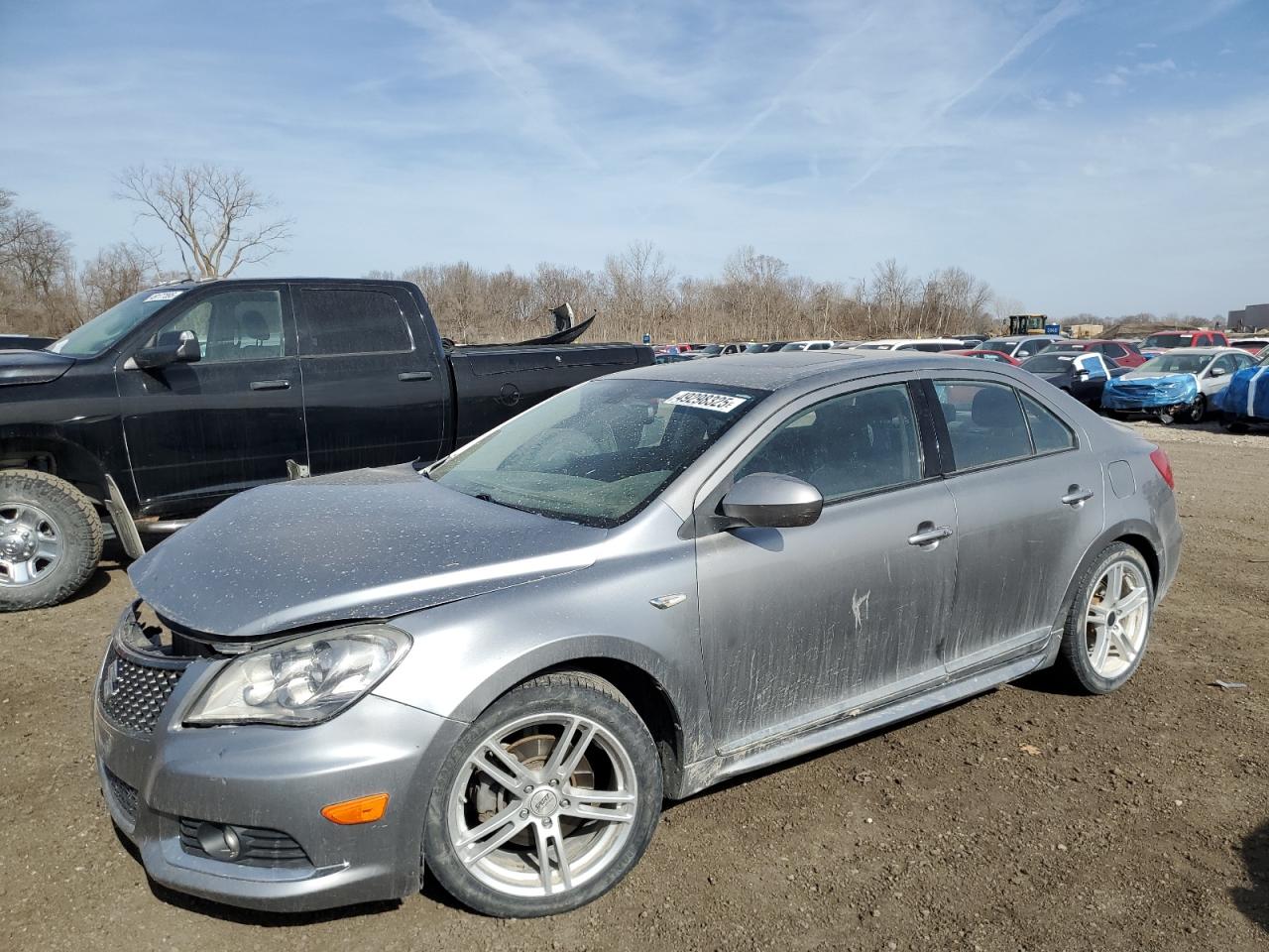 2012 Suzuki Kizashi SLS Sport, VIN JS2RF9A8XC6100421 — Front end
