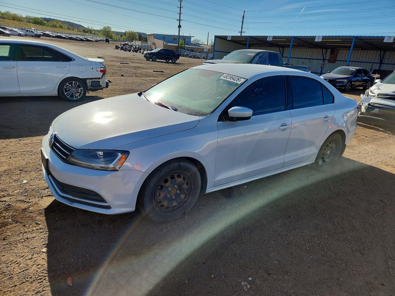 2017 Volkswagen Jetta S, VIN 3VW2B7AJ7HM414935 — Undercarriage
