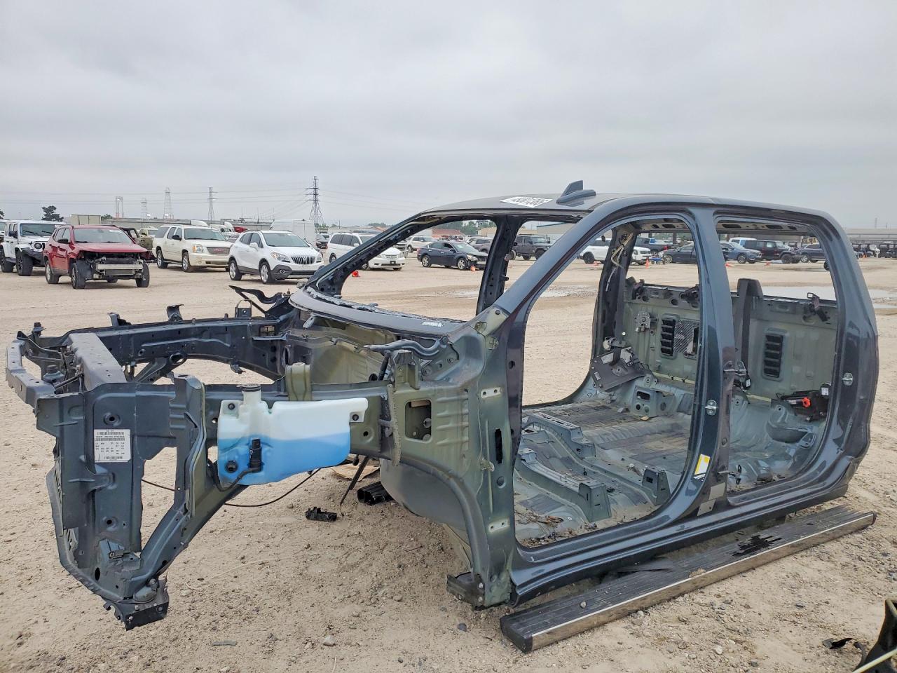 2023 GMC Sierra 1500 Denali, VIN 3GTPHGED5PG233504 — Vandalism