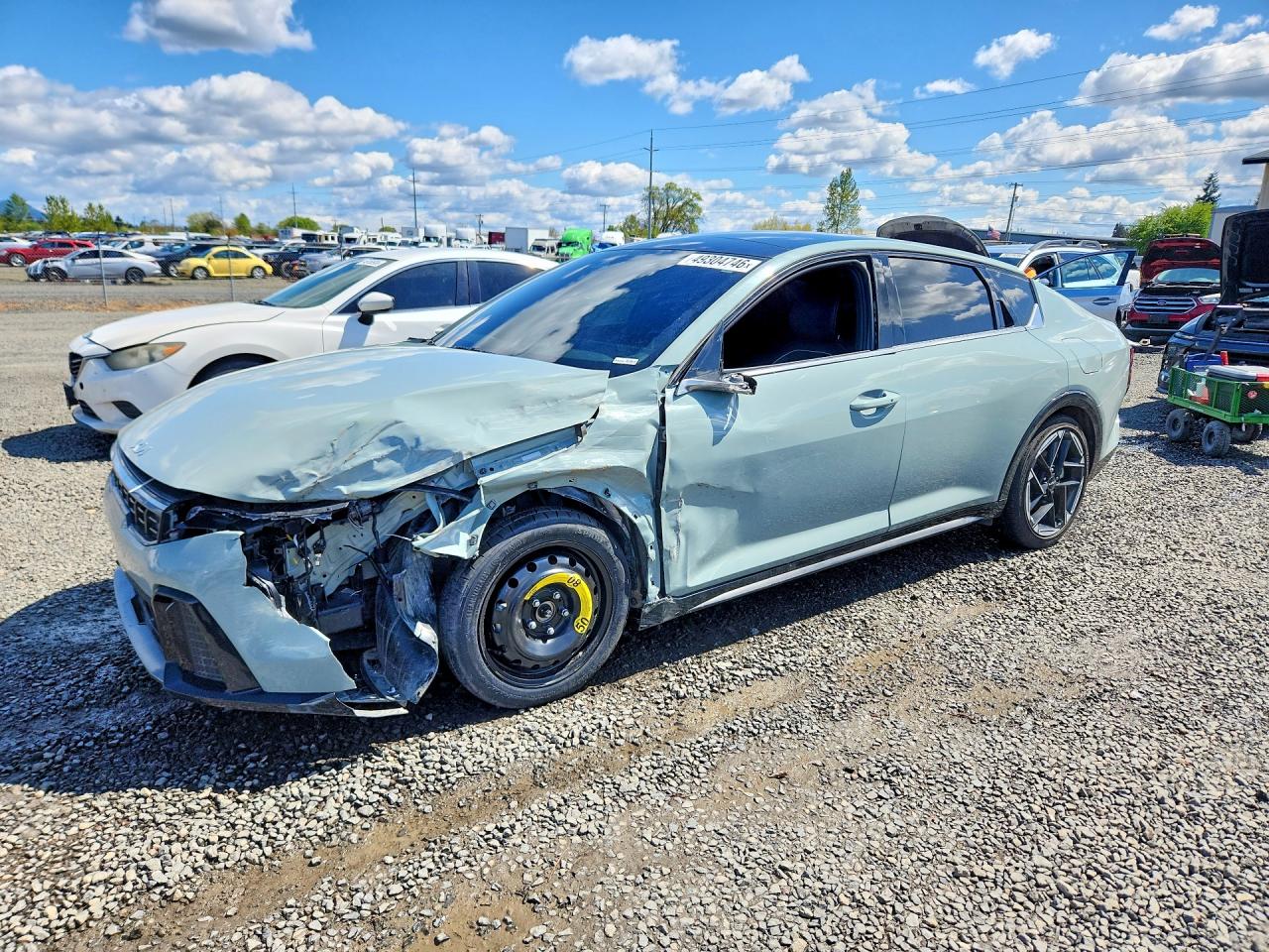 2025 Kia K4 GT-Line, VIN 3KPFW4DE1SE166902 — Front end