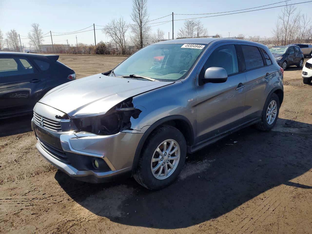 2017 Mitsubishi Outlander Sport SE, VIN JA4AJ3AU3HZ610481 — Front end