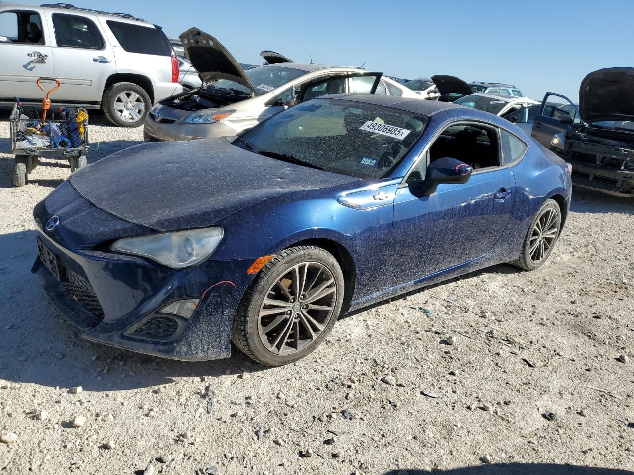 2013 Scion FR-S, VIN JF1ZNAA19D1715435 — Hail