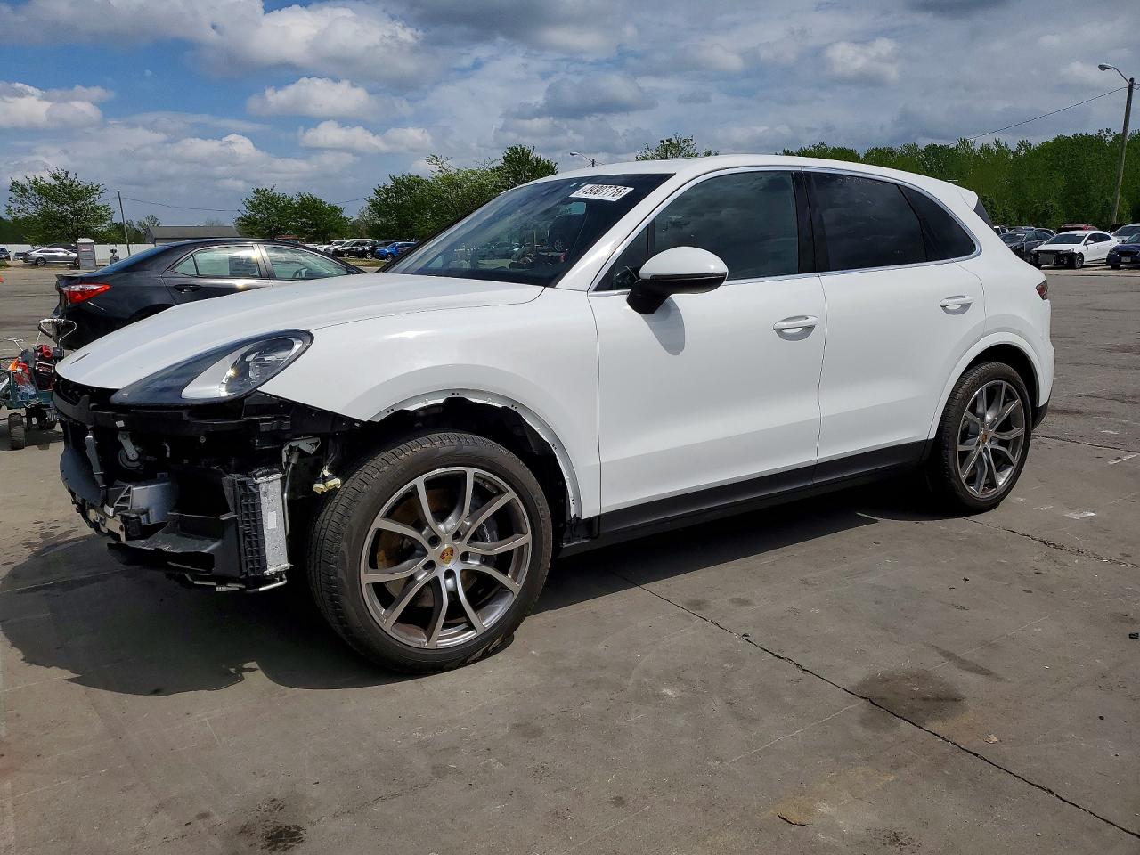 2023 Porsche Cayenne, VIN WP1AA2AY4PDA10498 — Фото с аукциона