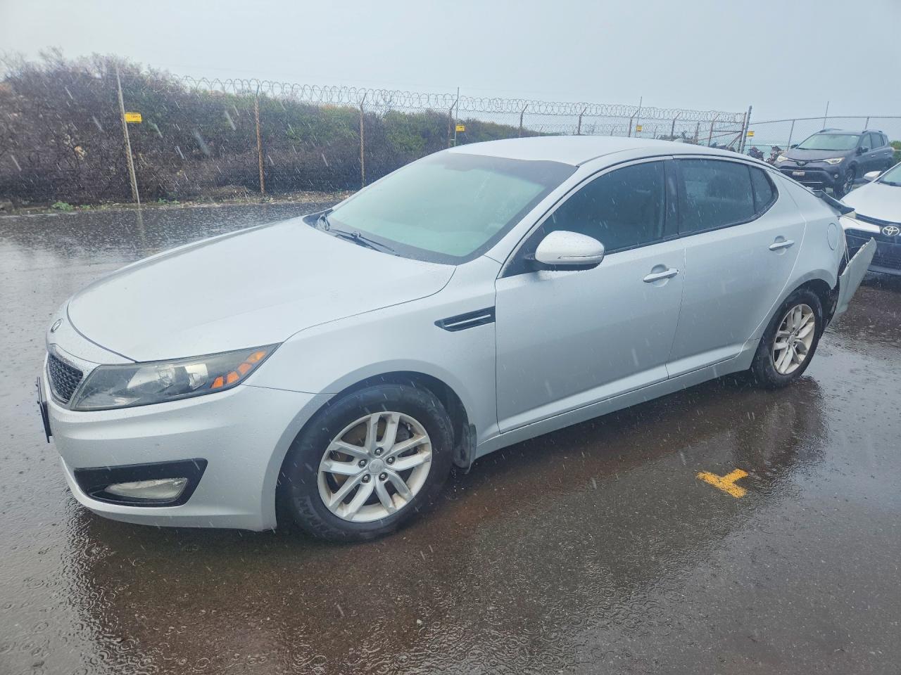 2013 Kia Optima LX, VIN 5XXGM4A70DG258643 — Rear end
