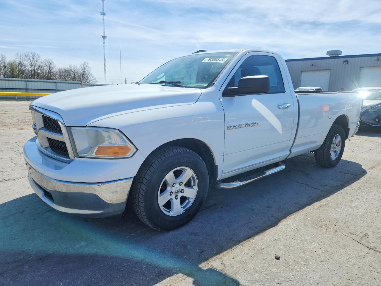 2012 Ram 1500 SLT, VIN 3C6JD6EP0CG119157 — Зад