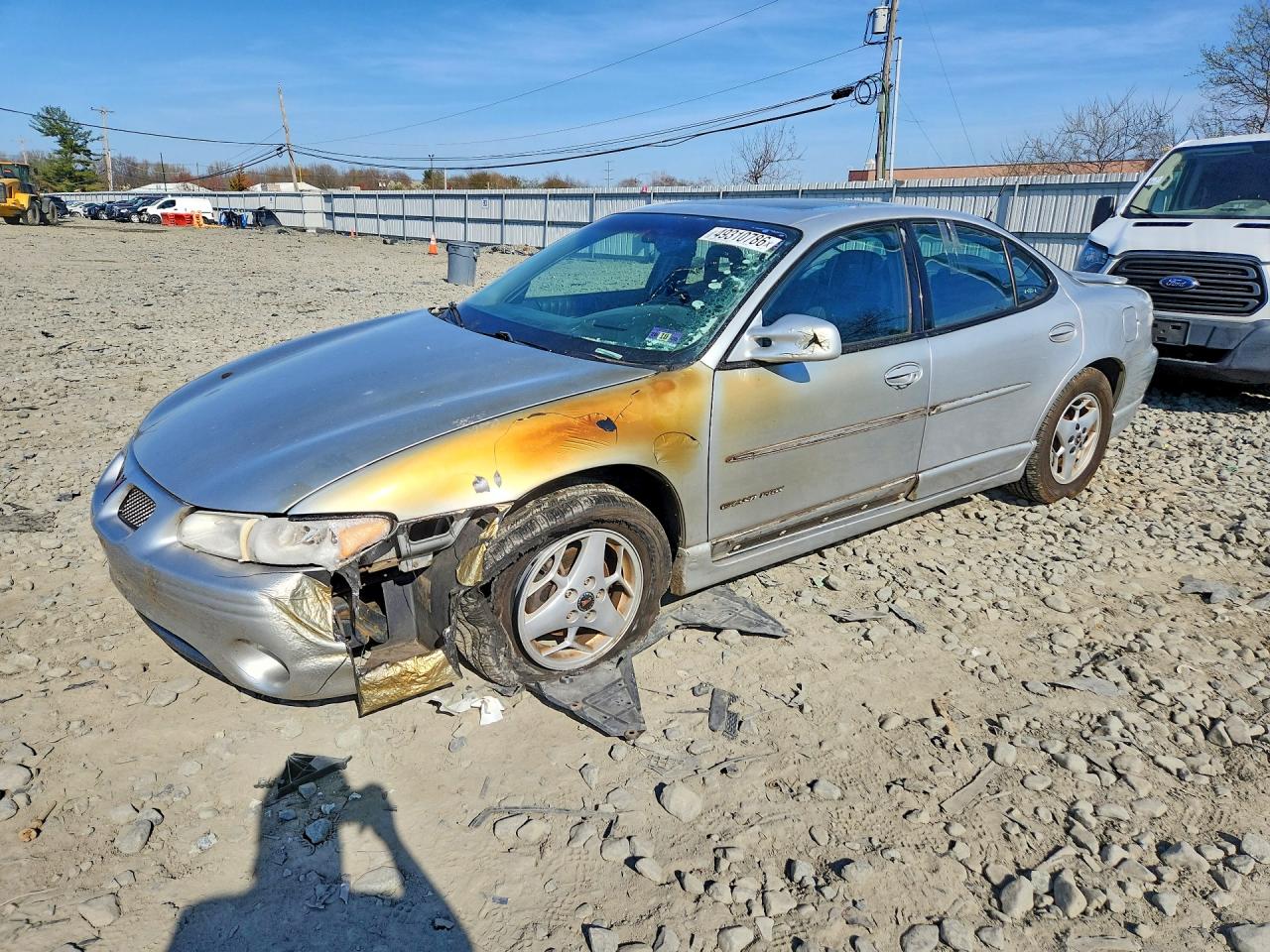 2002 Pontiac Grand Prix GT, VIN 1G2WP52KX2F268723 — Burn