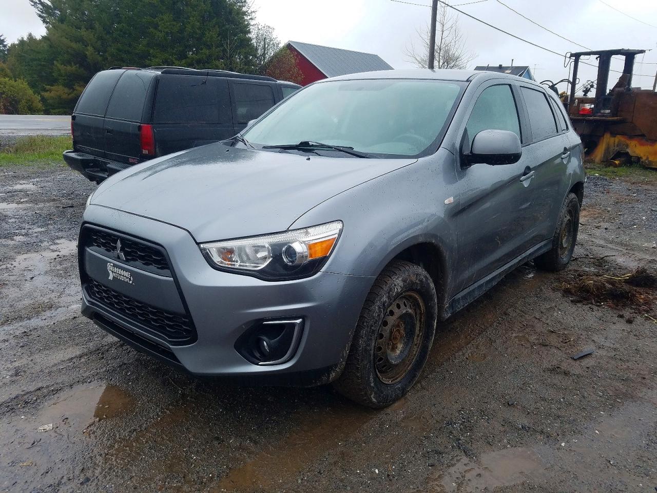 2015 Mitsubishi Outlander Sport SE, VIN 4A4AJ3AU1FE605458 — Rear end