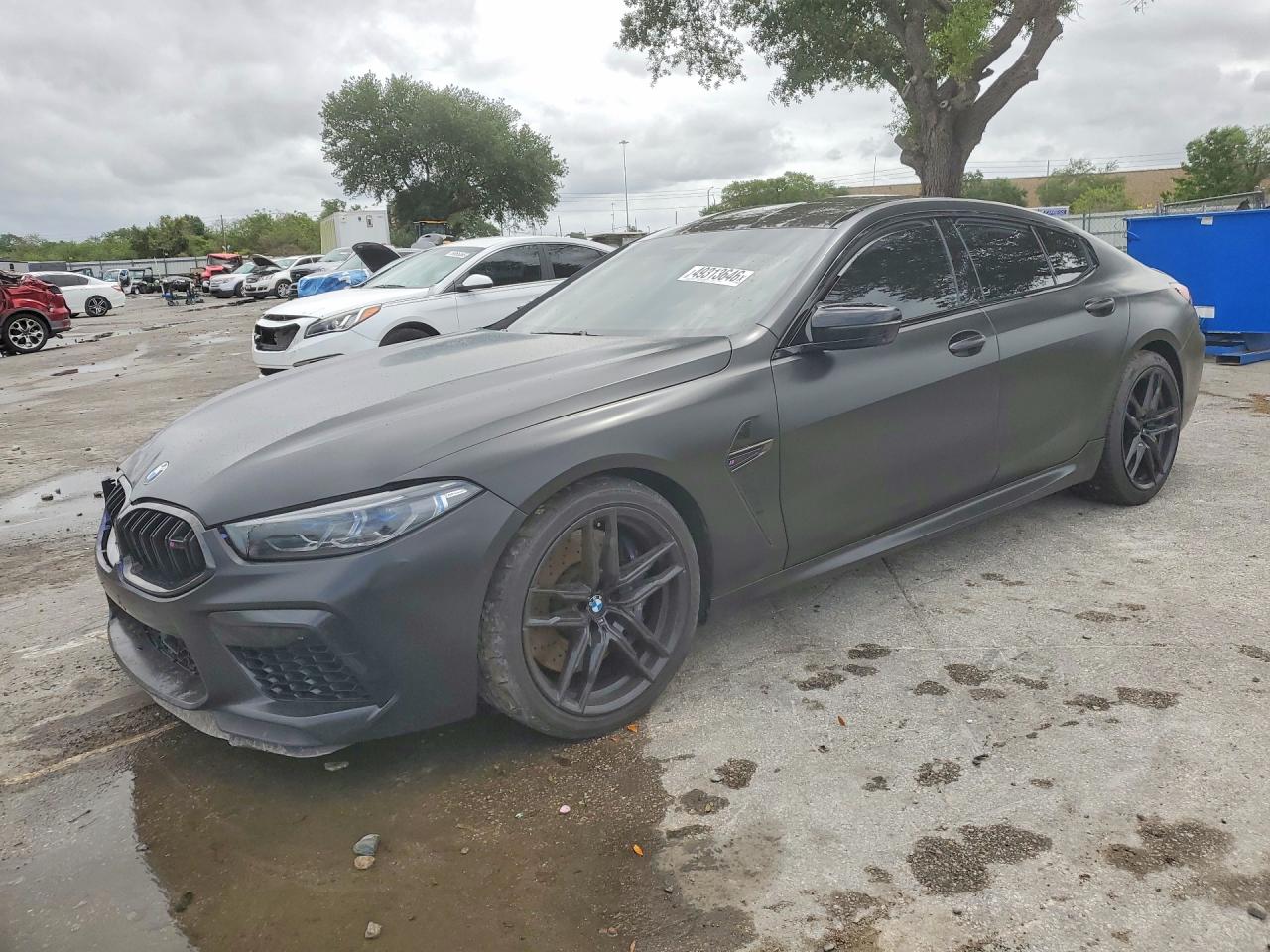 2022 BMW M8 Competition, VIN WBSGV0C03NCH18297 — Перед