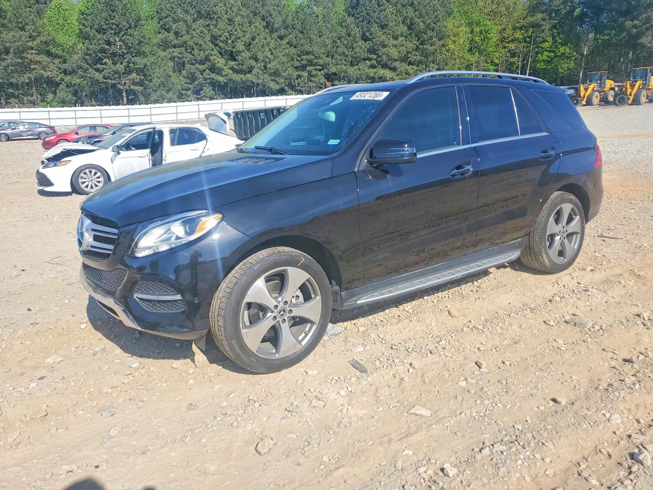 2018 Mercedes-Benz GLE 350, VIN 4JGDA5JB3JB061386 — Rear end