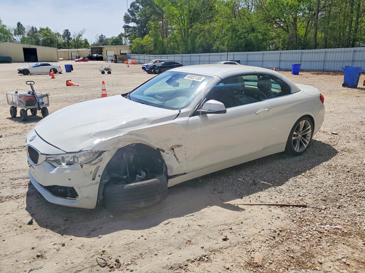 2015 BMW 4 Series 435i, VIN WBA3T3C5XFP738687 — Front end